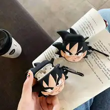 Dragon Ball Super Son Goku мягкий силиконовый Bluetooth чехол для гарнитуры чехол для AirPods защитный беспроводной ящик для принадлежностей роскошный подарок