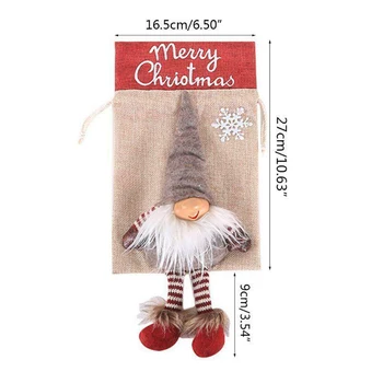 

Exquisite Ornaments Xmas Decor Door Doll Christmas Embellished Faceless