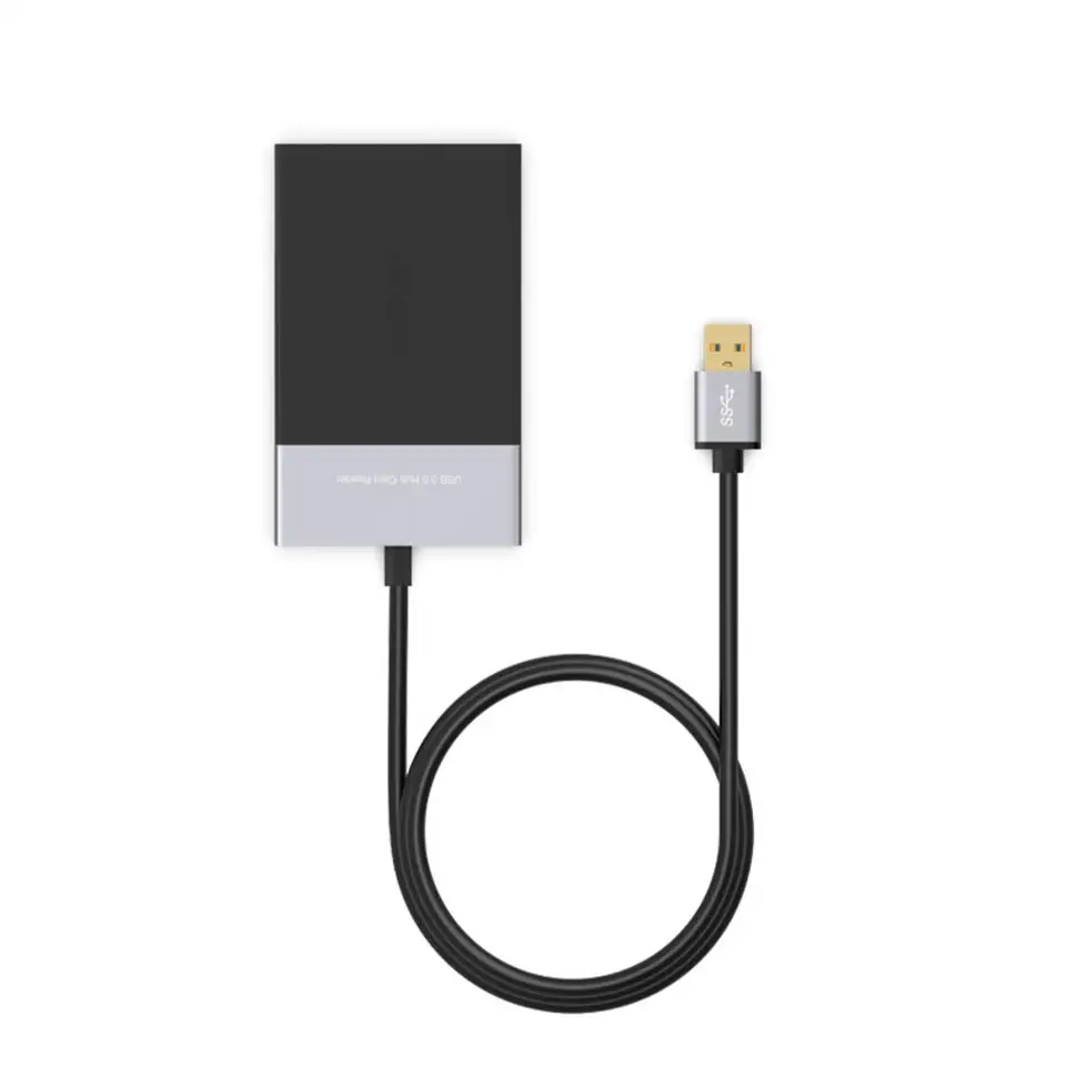 2 in 1 TF//SD Card Reader Black 3 x USB 3.0 Ports to USB 3.0 HUB Converter LTOnlineStore Cable Length: 26cm Color : White