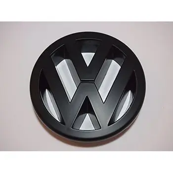 

Logotipo de parrilla delantera emblema de volkswagen para Volkswagen MK5 R32 Golf – Negro Mate Nueva