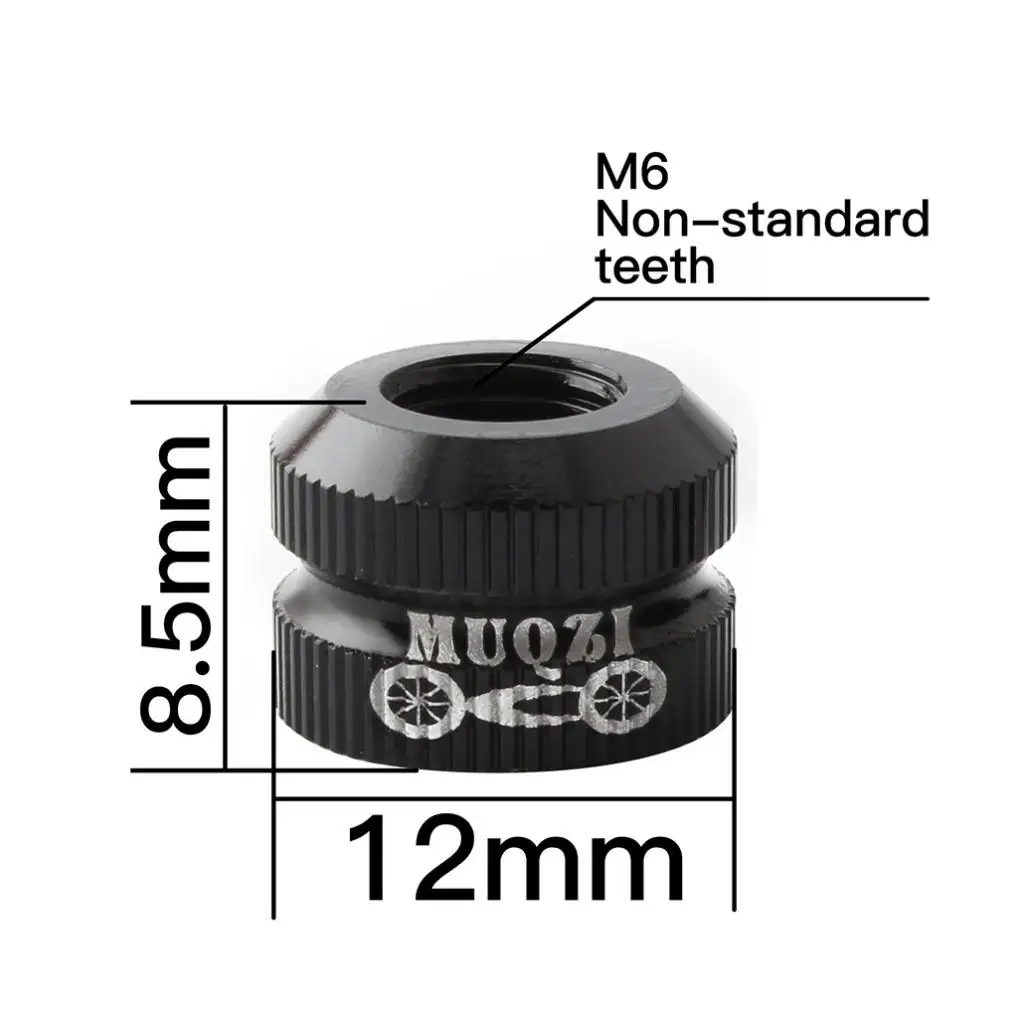 Bike Vacuum Tire Law Mouth Nut Bicycle Tire Inner Tube Valve Caps Valve Inner Nozzle & Vacuum Tire Nozzle Lock Nut Replacement