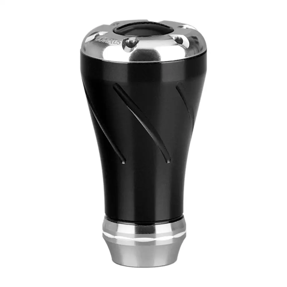 black silver Goexus катушка ручка 20 мм для Shimano Daiwa спиннинговая катушка как показано ниже - Цвет: black silver