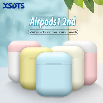 

Silicone Cases for Airpods1 2nd Luxury Protective Earphone Cover Case for Apple Airpods Case 1&2 Shockproof Sleeve