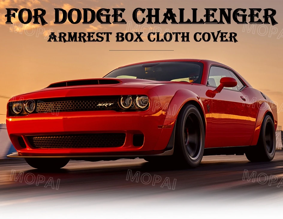 MOPAI крышка подлокотника для Dodge Challenger+ ящик для хранения в подлокотнике автомобиля крышка аксессуары для Dodge Challenger