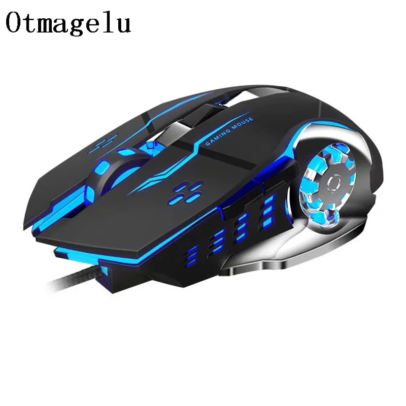 

Professional gamer Gaming Wired Mouse 8D 3200DPI Adjustable Wired Optical LED Computer Mice USB Cable Mouse for laptop PC
