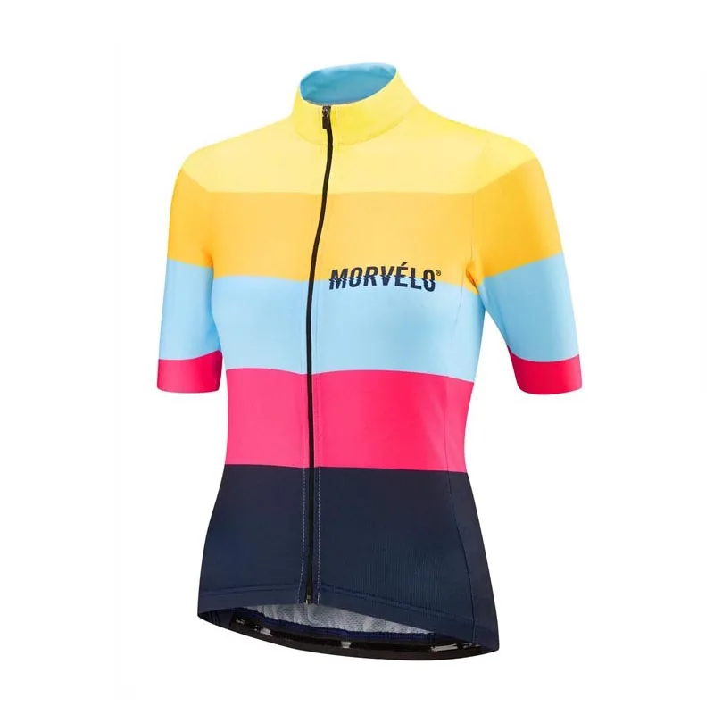 Morvelo набор Джерси для велоспорта женская летняя одежда для горного велосипеда одежда для велоспорта Ropa Ciclismo Mujer дышащая майка - Цвет: 12