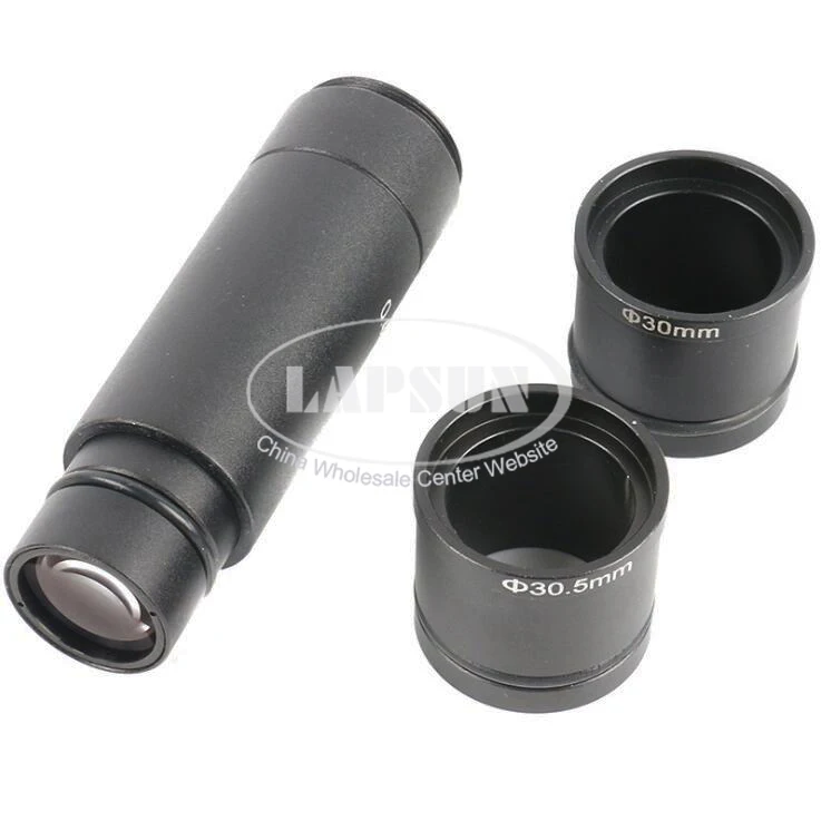 0.4X / 0.5X Zoom C-Mount(25mm) Industry Video Camera Microscope Eyepiece hole Lens Adapter Ring 23.2mm 30mm 30.5mm