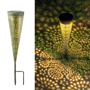 

Solar Pathway Lights Outdoor Garden Lights Outdoor Decorative Stakes, Waterproof LED Landscape Lighting for Lawn Walkway