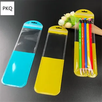 

50pcs Makeup Tools Plastic Bags Portable Tableware Supplies Plastic Bags Pencil Bags Pen Bags Pencil zip lock pouch jewelry bag