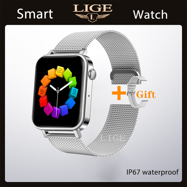 Luxury Smart Watch Women Fitness Tracker Smartwatch Men Sports Bracelet Bluetooth Call Ladies Smart-watch For Xiaomi Huawei