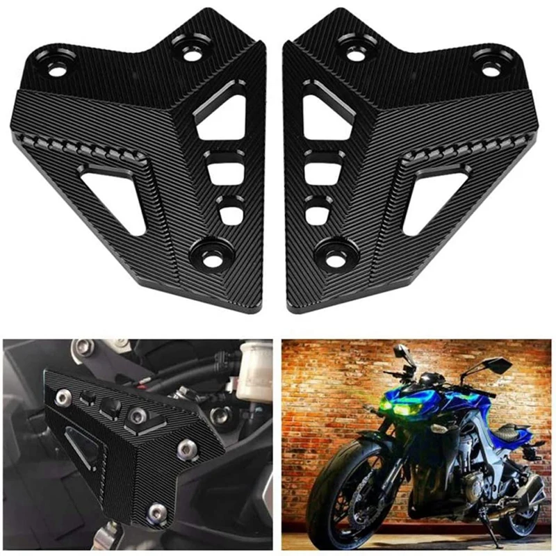 CNC Подножка педаль Крышка колышки пятки протектора мотоцикла аксессуары для Kawasaki