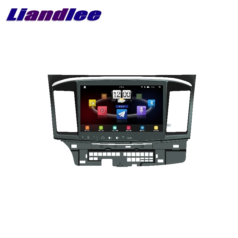 Для Mitsubishi Lancer EX Galant 2007 LiisLee Автомобильный мультимедийный телевизор DVD gps аудио Hi-Fi