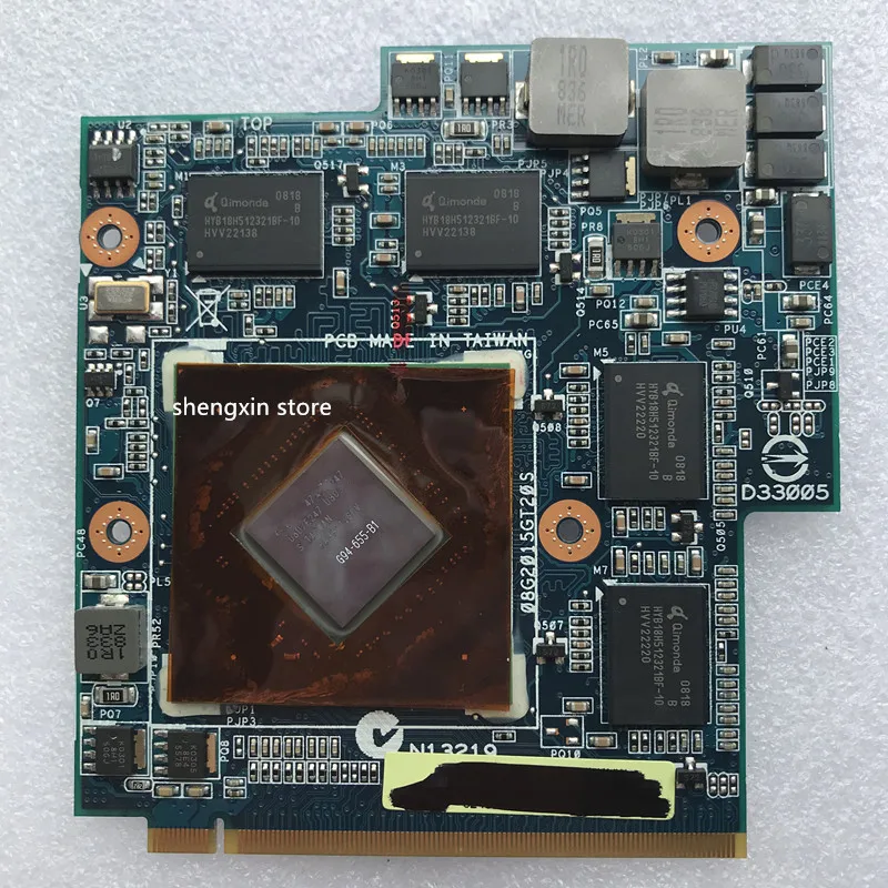 9800MGS 9800M GS G94 655 B1 512MB видеокарта VGA для ноутбука ASUS G60VX G51VX G50VT G50V|Материнские платы| |