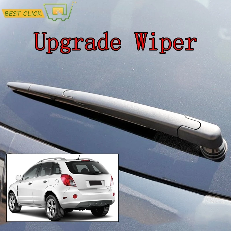 Heckscheibenwischer, Windschutzscheibenwischerblatt-Arm-Set für Opel Antara 2006 2007 2008 2009 2010 2011 2012 2013 2014 2015 2016 2017
