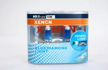 

2PCS/LOT XENCN H11 12V 70W 5300K PGJ19-2 Blue Diamond Light Car Bulbs Replace Upgrade Off Road Used Fog Halogen Lamp FOR 12362DV