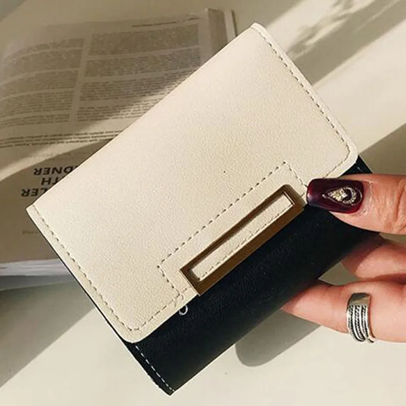 

Matte Leather Women Small Wallet femme carteras mujer Mini Clutch Wallets Slim Short Female Card Holder Coin Purse portomonee
