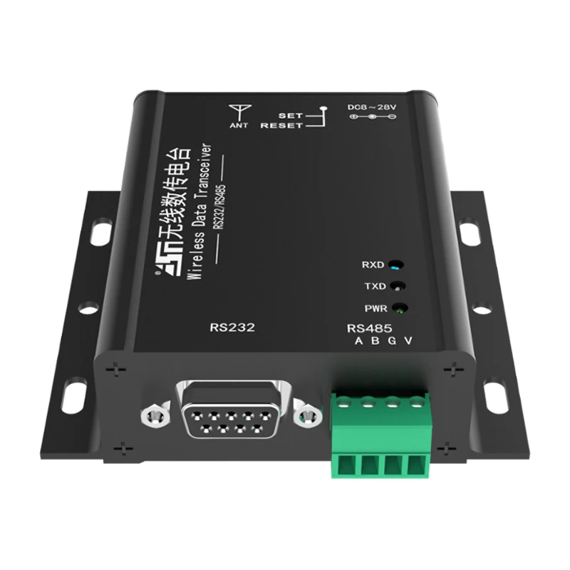 170 МГц данных РЧ модуль SI4463 с RS232 RS485 для беспроводного применения 20dbm Modbus 2,5 км передачи данных