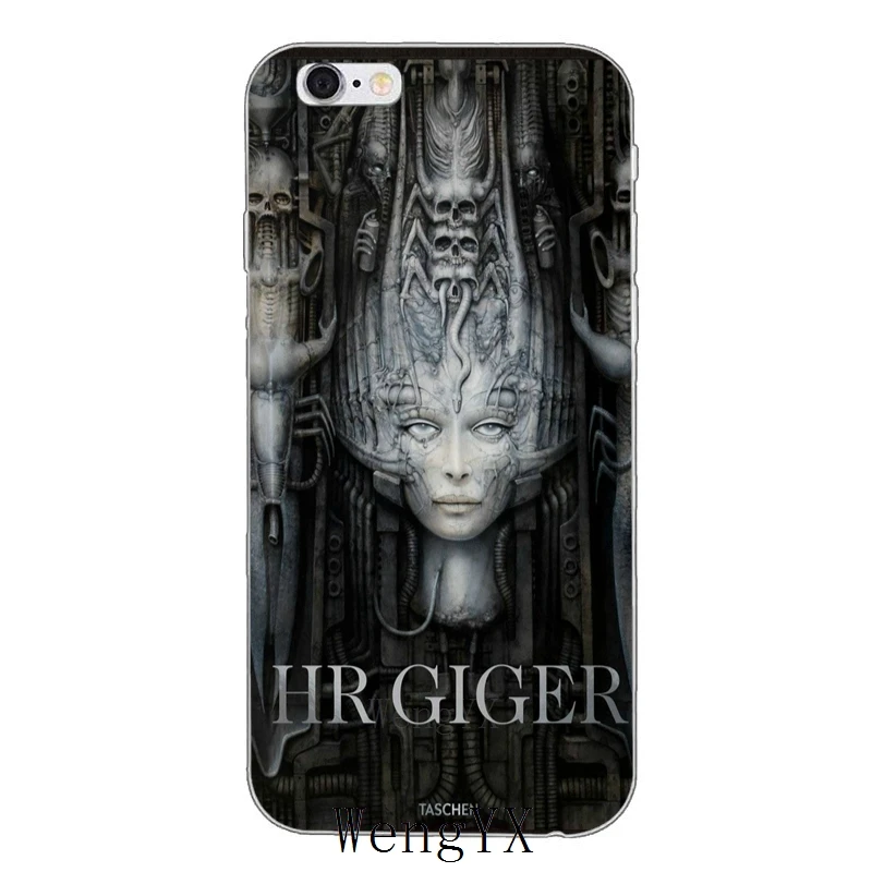 Hr Giger Li II Aliens мягкий чехол для телефона huawei mate 30 20 10 9 lite Y9 Y7 Y6 prime pro nova 2 3i - Цвет: Hr-Giger-A-08