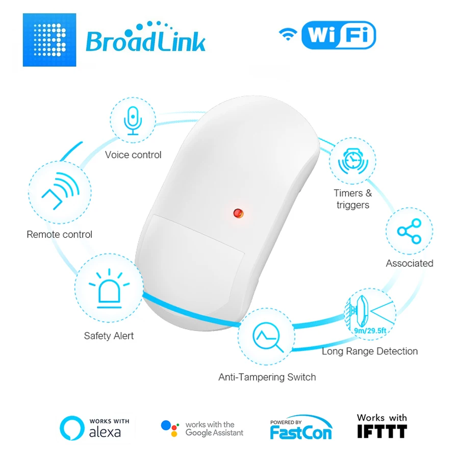 BroadlinkPIR3FCSmartMotionSensorKitHomeAutomationPIRSecurity