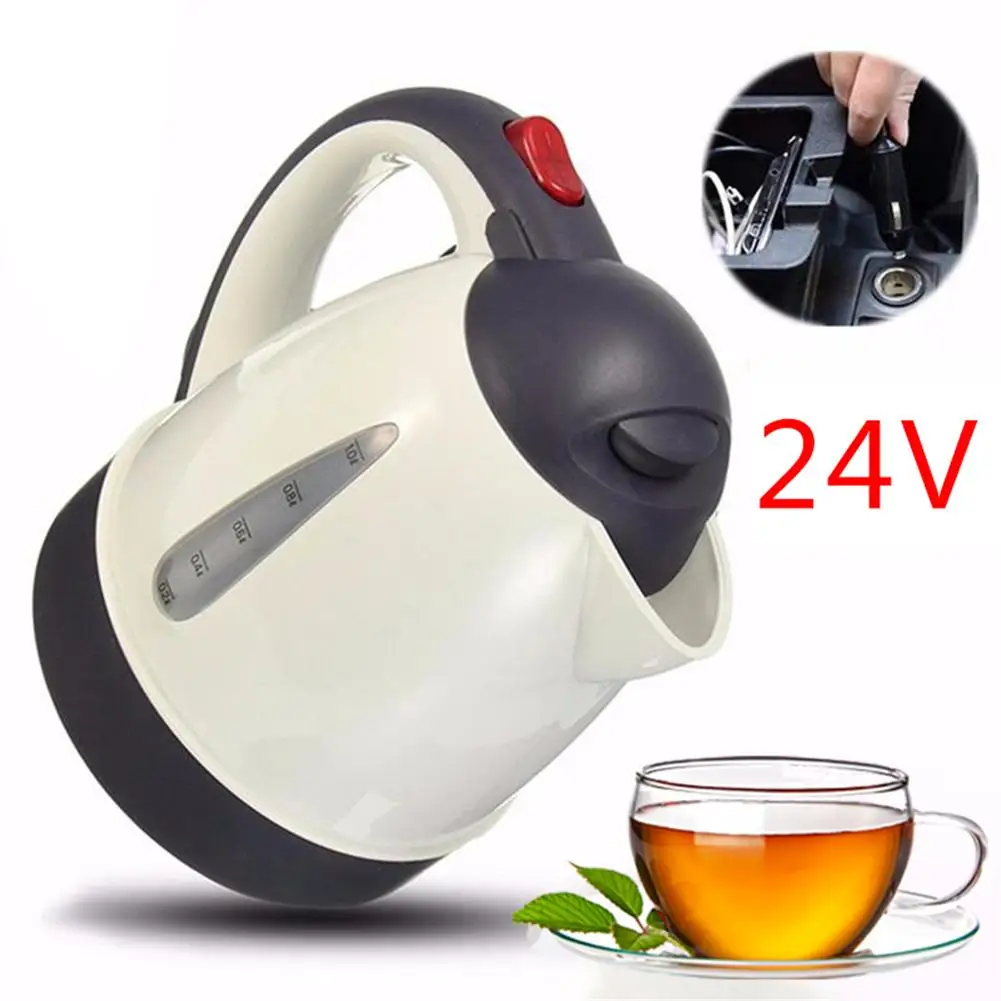 1000ml Car Portable Electric Travel Heating Cup Coffee Tea Boiling Mug Kettle Auto Accessories Car Kettle Durable Vehicle Heater