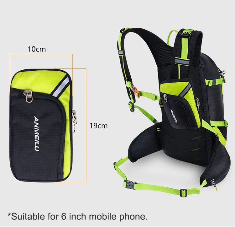 ANMEILU 20L водонепроницаемый велосипедный рюкзак, открытый MTB велосипедный рюкзак, велосипедный гидратационный дождевик рюкзак, Мужская походная сумка
