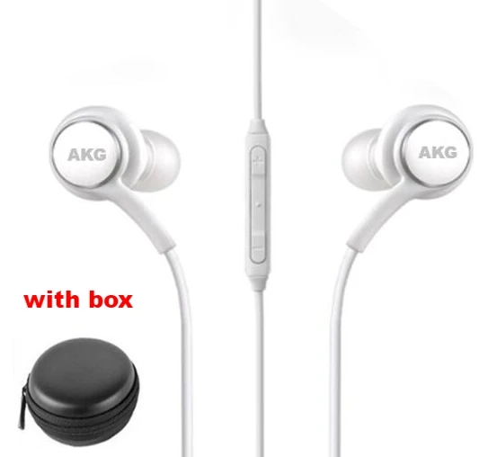 white with box S8 наушники-вкладыши с басами, супер прозрачные наушники, изолирующий наушник с шумом для iphone 6, Xiaomi, samsung S8, S8+ S7, S6, S4, Note 8 - Цвет: white with box