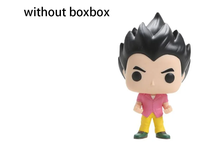 158 no box Funko pop ular супер Драконий жемчуг Гоку VegetaVinyl фигурка куклы игрушки для подарки на день рождения - Цвет: 158 no box