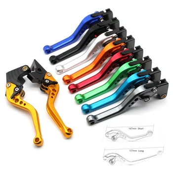 

For SUZUKI AN250/AN400 AN-250 AN-400 Burgman Motorcycle Accessories CNC Aluminum Adjustable Short Brake Clutch Levers