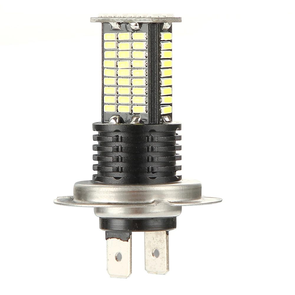 Автомобильные Bulbs2Pcs H7 84SMD водонепроницаемые супер яркие фары дальнего света для Авто Автомобильный светодиодный противотуманный фонарь в сборе ATV маска камера заднего вида