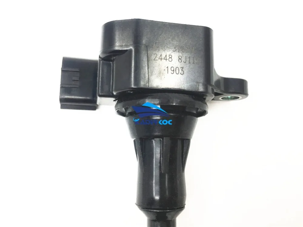 1 шт. высокое качество катушки зажигания 22448-8J115 22448-8J11C автомобильная система зажигания подходит для Nissan Teana 2,3 3,5 04-07'