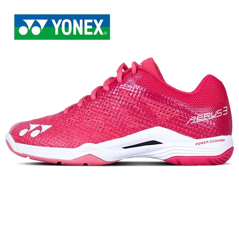 Высокое качество Yonex обувь для бадминтона женские спортивные дышащие кроссовки Lee C W для женщин A3mex Lex Rex A2mex - Цвет: SHB-A3MEX