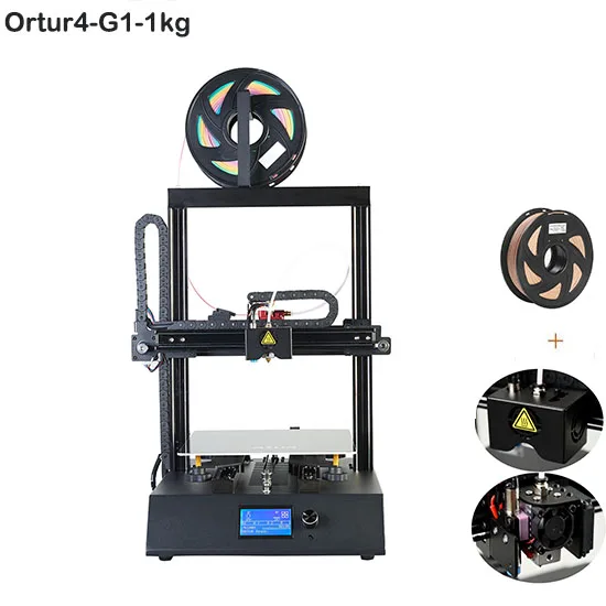 Ortur4-V1 V2 Модернизированный DIY 3d Принтер Высокоточный металлический Настольный Impresora 3d принтер 260*310*305 мм PK Ortur4 3d принтер - Цвет: Ortur4-V1-1KG