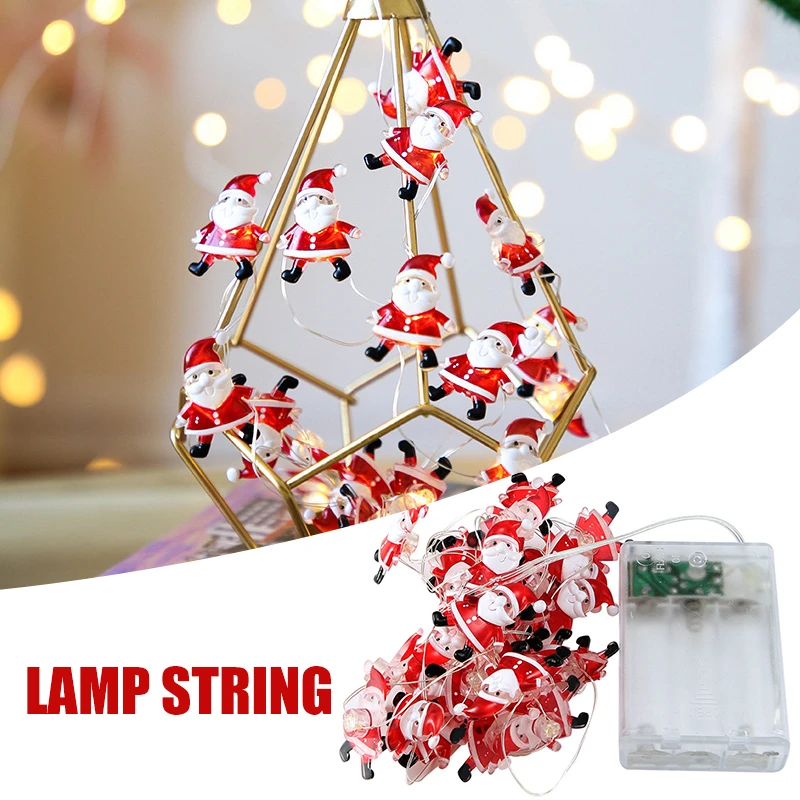 Christmas Theme Party 2022 2022 Christmas Copper Wire Lights Lovely Xmas Tree Pendant Creative Theme  Party Decoration For Home Bar Hotel Новогодний Декор|Party Diy Decorations|  - Aliexpress