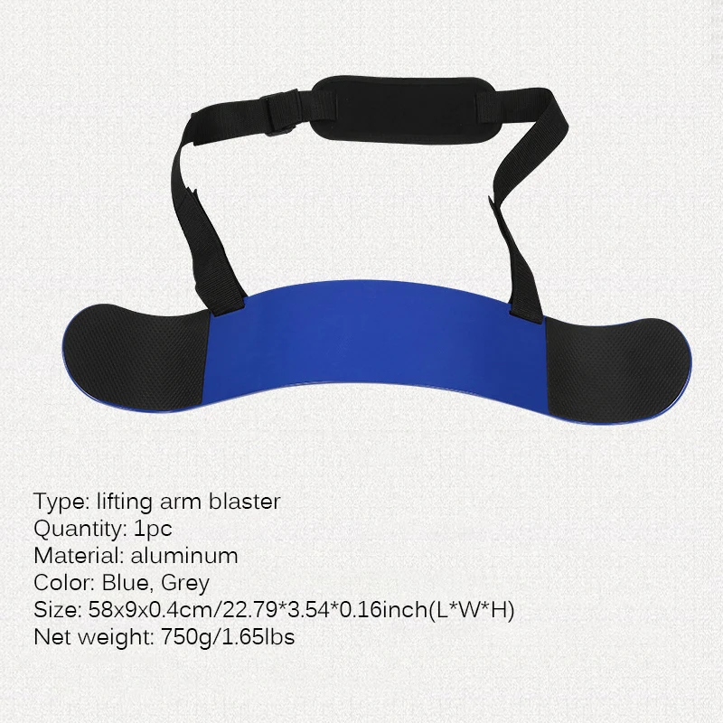 

Bicep Training Tool Aluminum Forearm Biceps Curl Triceps Anti-Slipping Durable Muscle Training Arm Muscle Training Gym Equipment