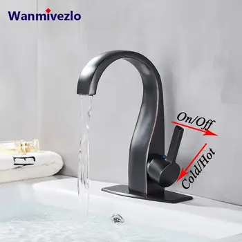

Retro Europe Basin Faucets Single Lever Bathroom Basin Faucet Deck Mount Basin Mixer Taps Brass Hot And Cold Basin Sink Taps