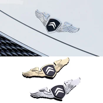 

Auto Hood Emblem Sticker for Citroen Elysee Berlingo Xsara C3 XR C4 Picasso Sega Aircross C5 Car Front Cover Badge Decoration