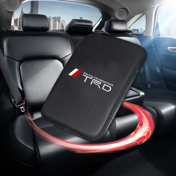 

Car Armrest Pad Covers Auto Seat Armrests Storage Protection Cushion For TRD Toyota Corolla Rav4 Auris Camry Yaris CHR Avensis