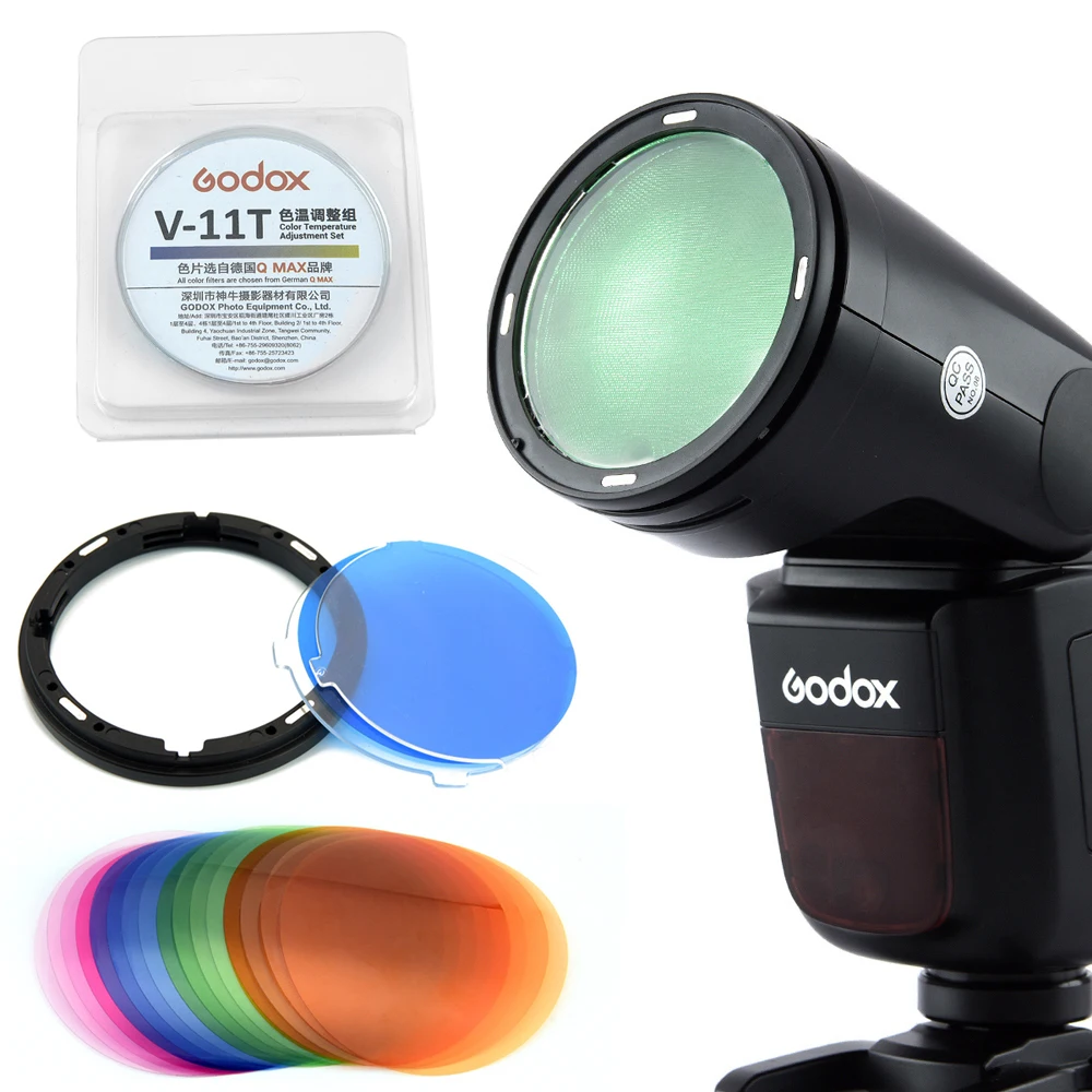 Godox AK-R16 Kit 16 Filtres Couleur Magnétiques - Compatible V1, AD200 Pro, H200R