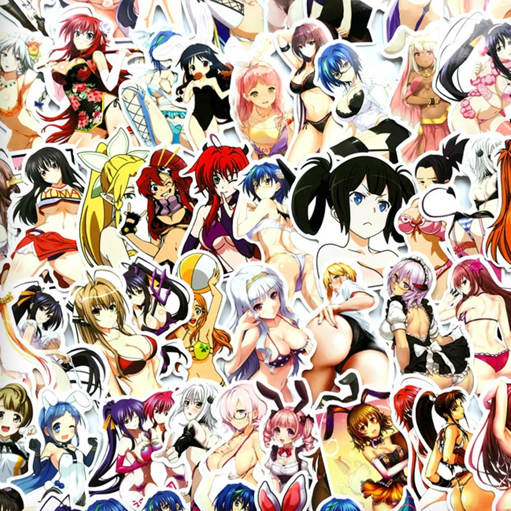 Waterproof Sticker Anime Waifu Stickers Collections Hentai Sexy Girl  Graffiti Decals For Laptop Water Bottle Home Wall Adults Teen Waterproof  Car Stickers From Sportop_company, $1.34