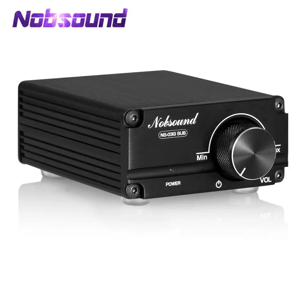 Nobsound Latest Mini 100W Subwoofer / Full Frequency Power Amplifier Mono Channel Audio TPA3116D2 Amp