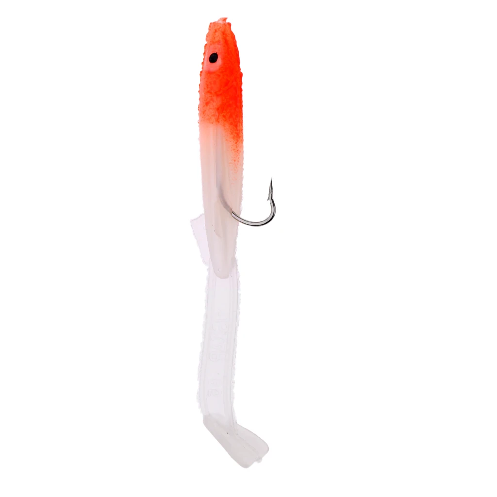 Lightweight and Portable Soft Eel Fishing Lure Bait Fishing Lure with Stainless Steel Hook Bionic Baits