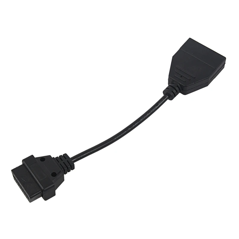 OBD2 удлинитель 12 Pin к 16 Женский OBD1 OBDII коннектор адаптер для GM транспортных
