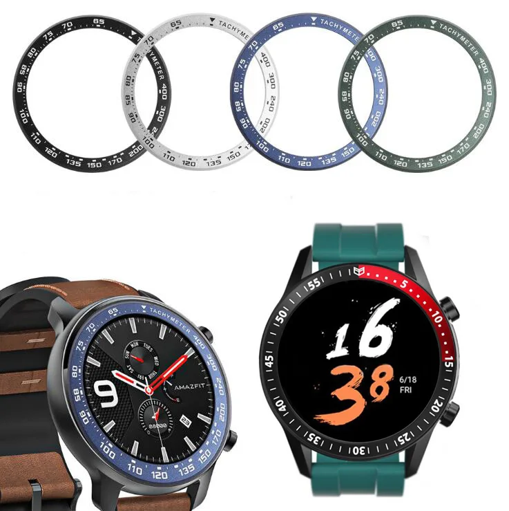 Защитная пленка для Amazfit GTR металлическая оправа защита экрана 47 мм Безель кольцо
