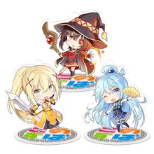 Best Price 9cm Kono Subarashii Sekai ni Syukufuku wo! Anime Action Figure Toy Acrylic Keychain Decorative Ornaments 8 Different Style Best Price 9cm Kono Subarashii Sekai ni Syukufuku wo! Anime Action Figure Toy Acrylic Keychain Decorative Ornaments 8 Different Style