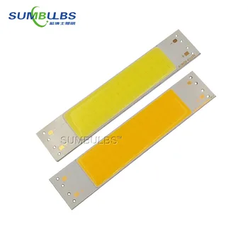 

[Sumbulbs] DC 9-10V 3W LED COB Bulb Strip Bar Light Lamp 300LM Warm/ Cold White 100x20MM Chip On Board DIY Lighting 10020-0316