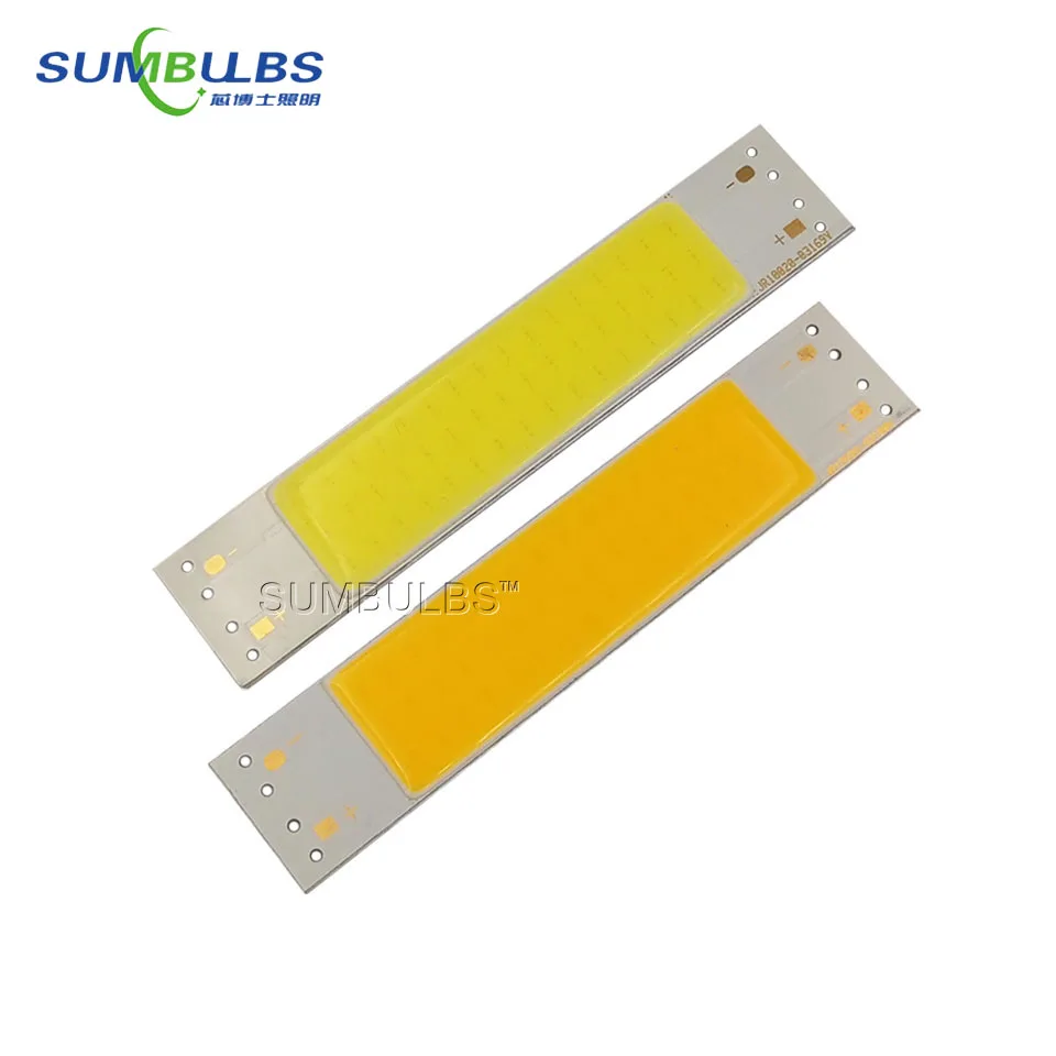[Sumbulbs] 9 10 В постоянного тока светодиодный Вт Светодиодная лента COB для лампочек