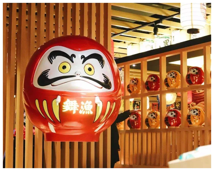 Японская креативная керамика izakaya украшения дома Ресторан украшение удача Дхарма сберегательный Копилка подарки