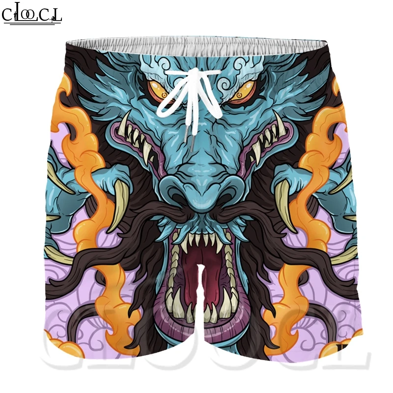 Детские шорты CLOOCL с принтом в виде обезьяны Луффи повседневные модные короткие