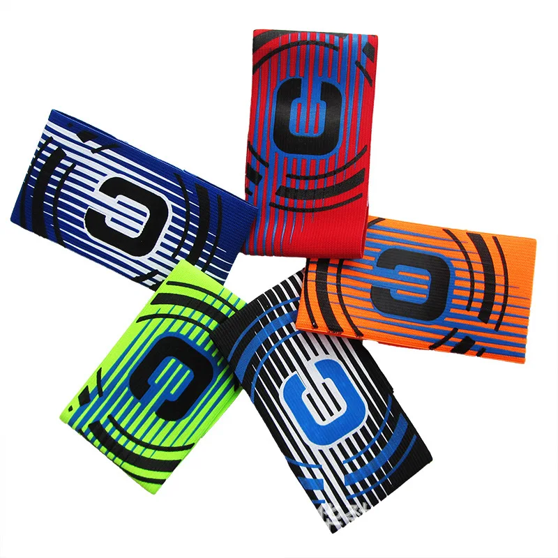 Captain Armband Soccer Football Professional-Supplies Sports Adjustable-Player Colorful