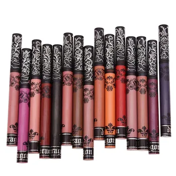 

15Pcs Long Lasting Waterproof Matte Liquid Lipstick Pen Lip Gloss Set Nude Matte Liquid Lipsticks Moisturizing Lipgloss